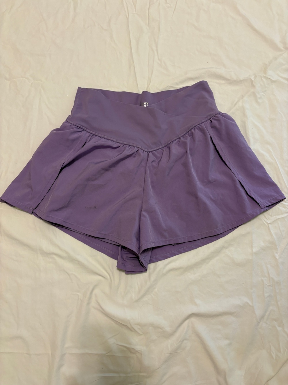 Women's Athletic Purple Skort - Stretch Performance Shorts
